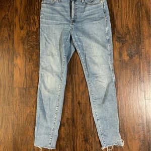 Madewell High Rise Skinny Jeans - Size 28